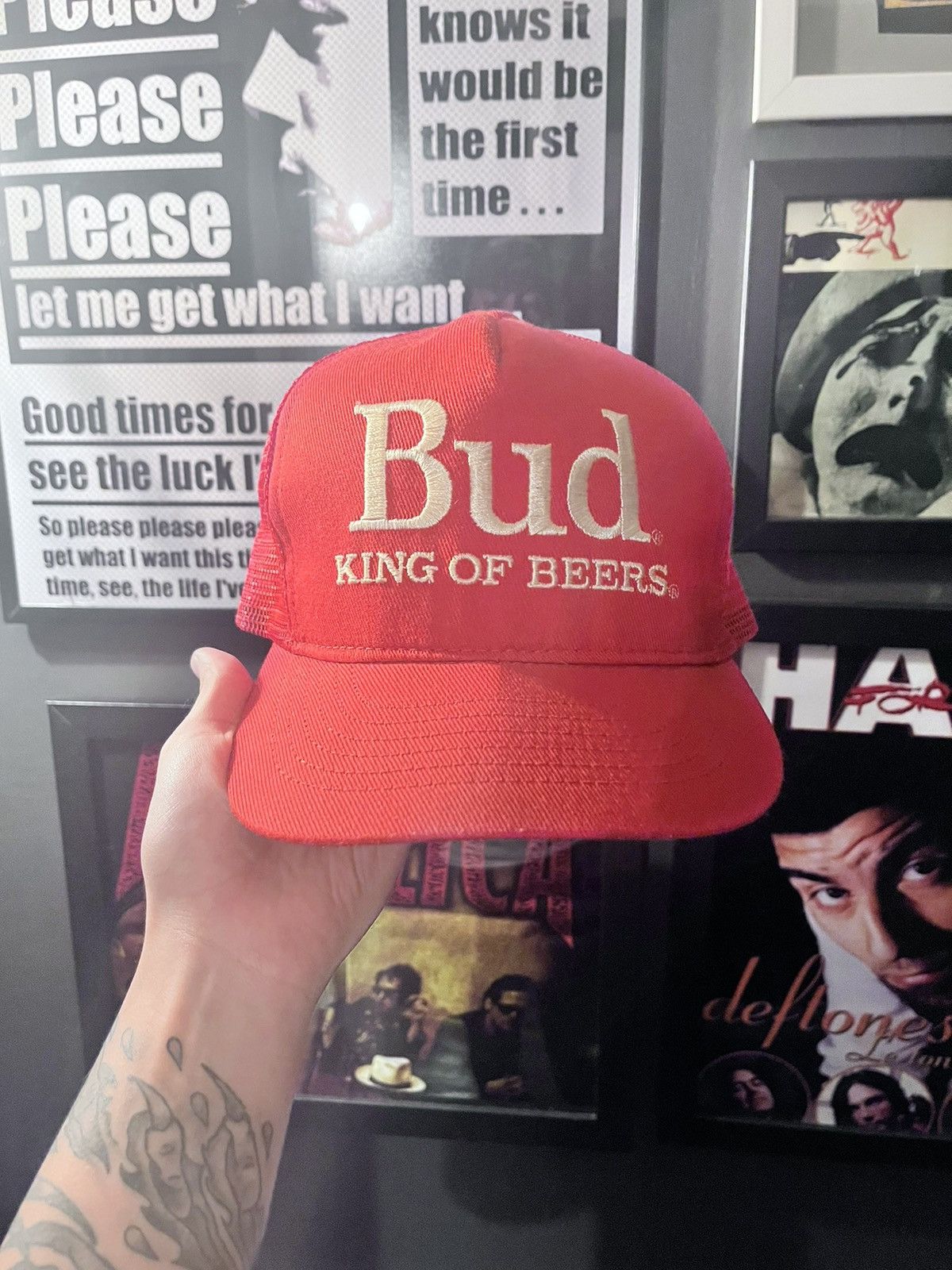 Vintage Vintage Trucker Hat Size ONE SIZE - 1 Thumbnail