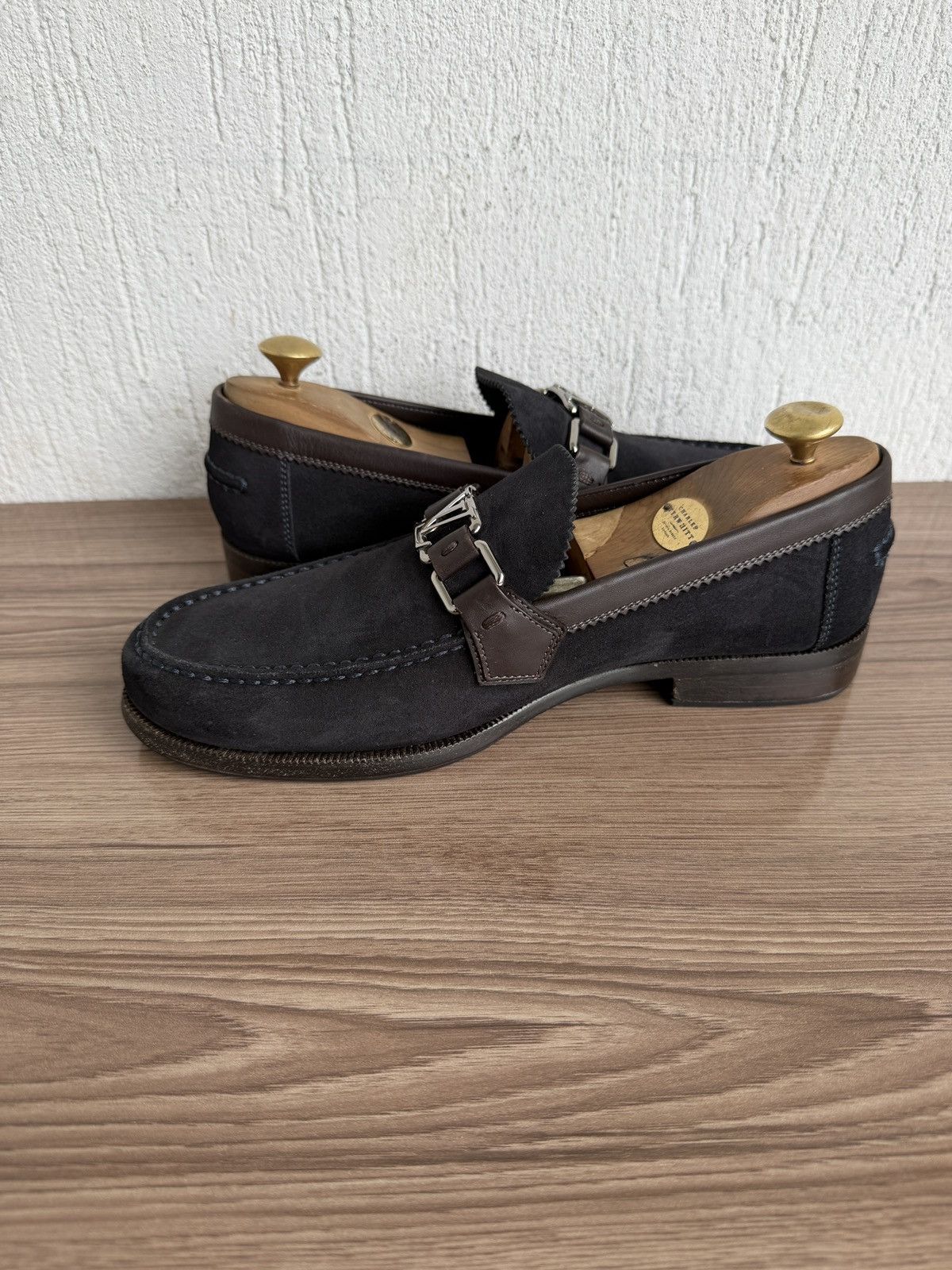 Louis Vuitton Suede major loafers Size US 7.5 / EU 40-41 - 14 Thumbnail