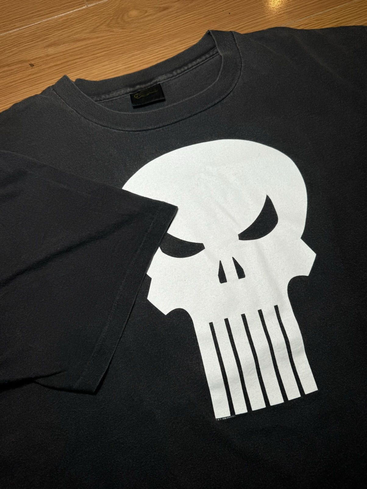 Antihero × Changes × Marvel Comics 1999 Marvel x Changes Punisher movie collab promo GRAIL rare Size US XL / EU 56 / 4 - 1 Thumbnail