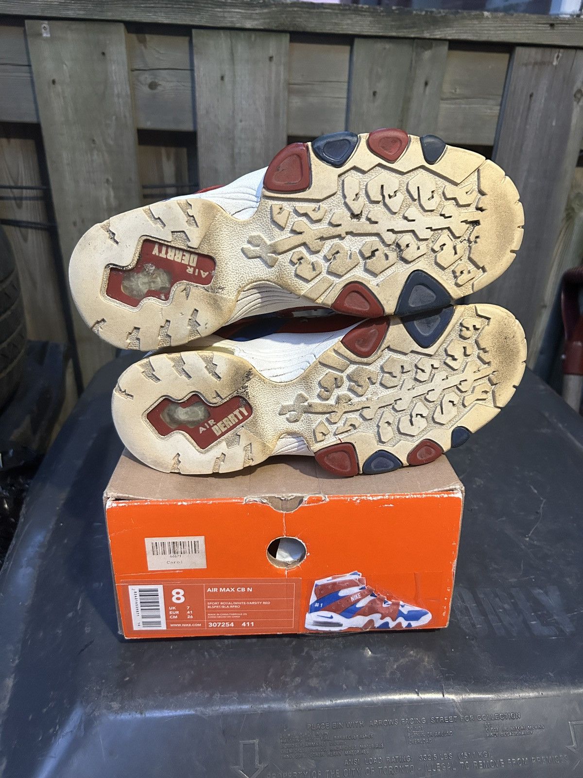 Nike × Vintage Nike Air Max CB 94 Nelly “ Air Derrty “ Size US 8 / EU 41 - 5 Thumbnail