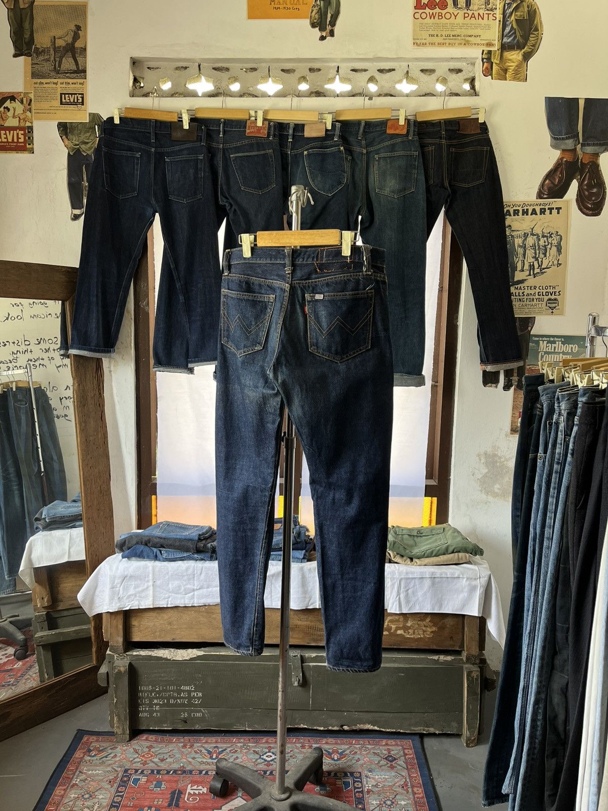 Edwin Vintage 70s Edwin Japan Half Selvedge Denim Size US 31 - 7 Thumbnail