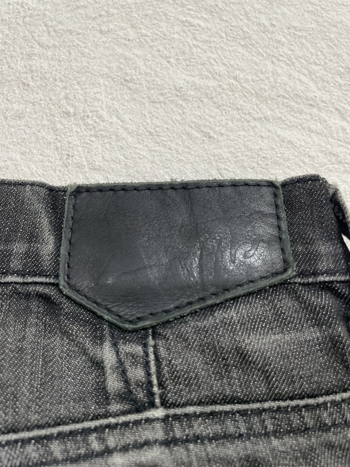 Japanese Brand 2000s Vintage MC Black Jeans Washed Y2K Size US 29 - 9 Thumbnail
