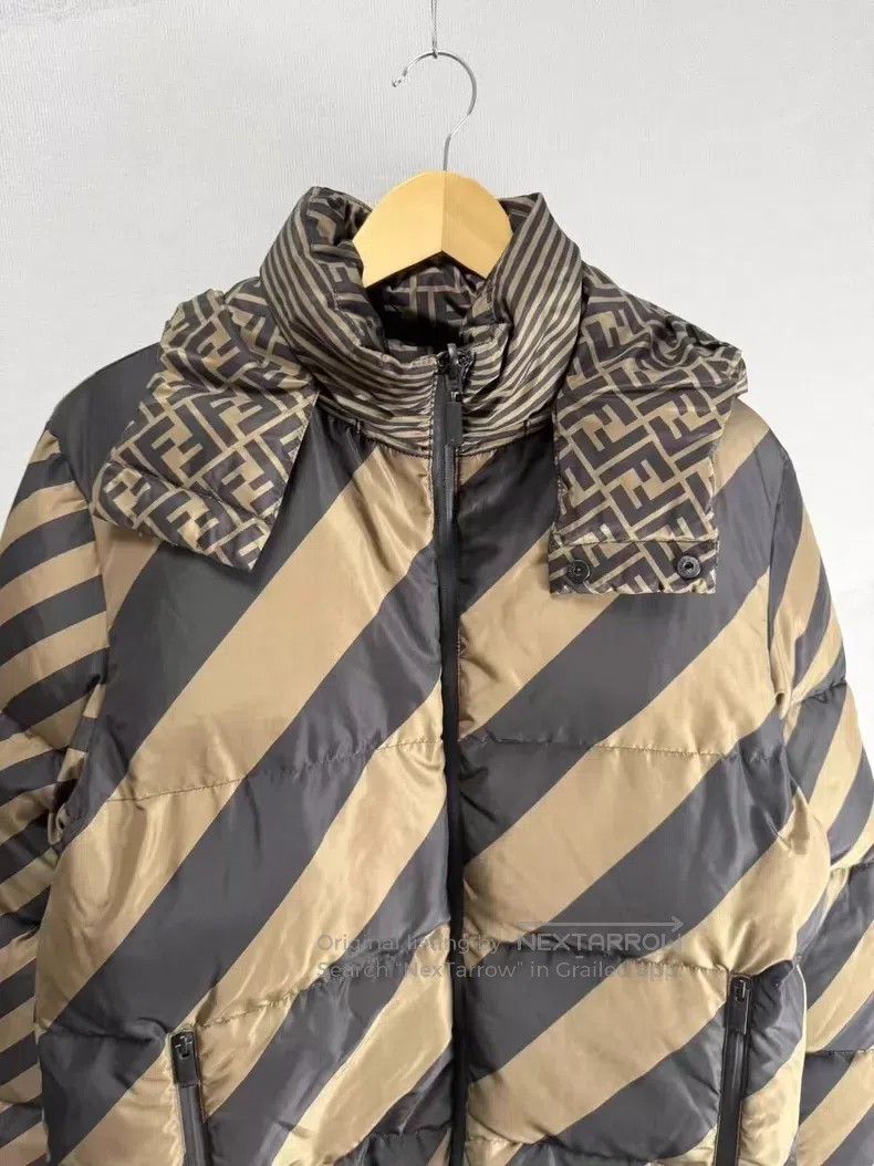 Fendi Fendi Double-Sided Hooded Down Jacket Size US M / EU 48-50 / 2 - 5 Thumbnail