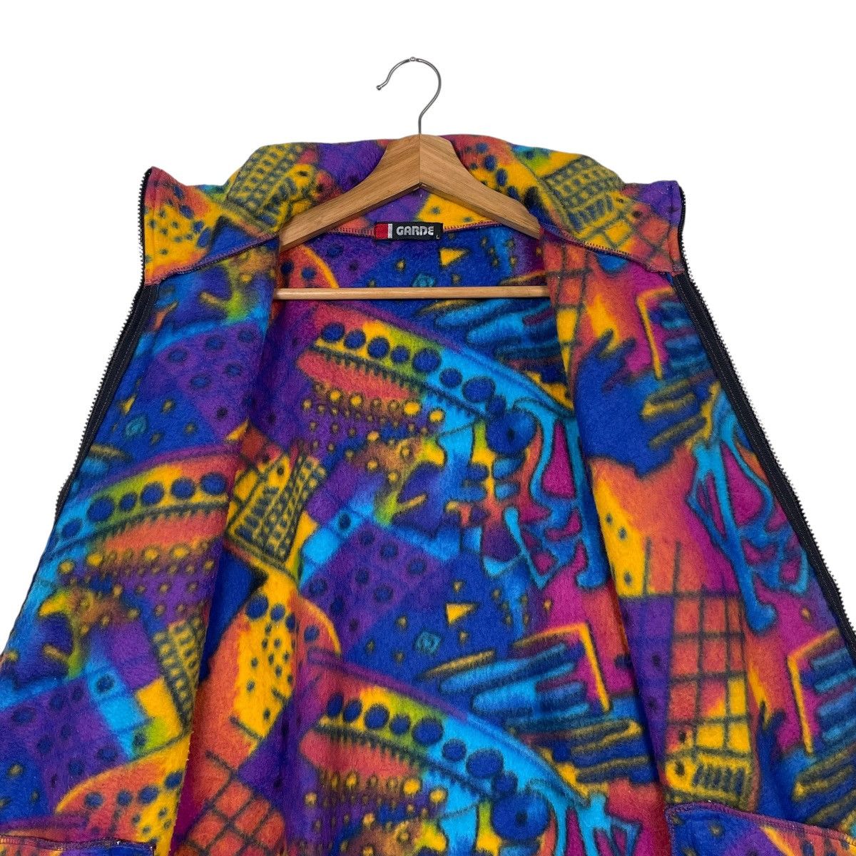 Japanese Brand Garde Multicolor Abstract Jacket Size US L / EU 52-54 / 3 - 12 Thumbnail