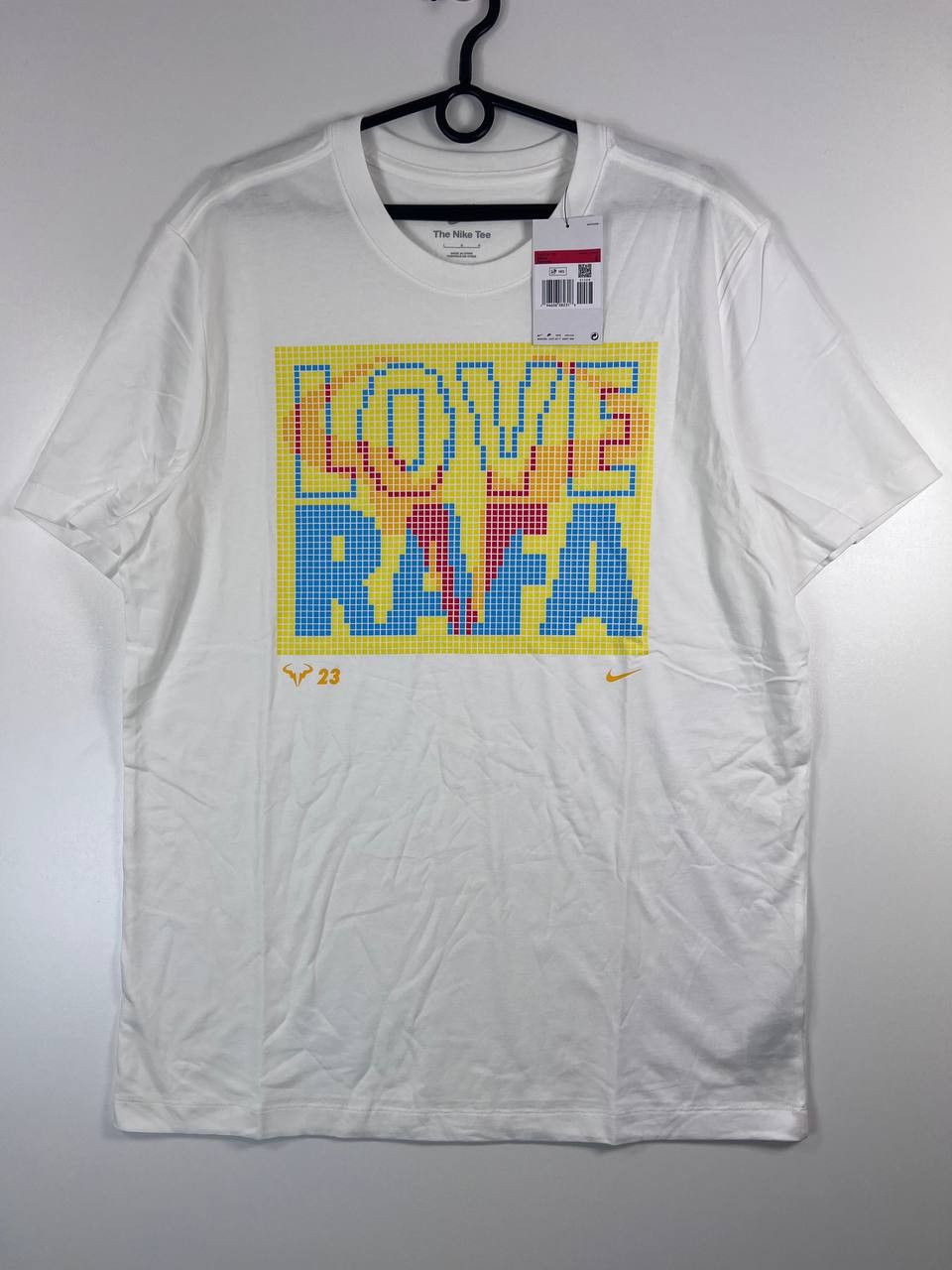 Nike NWT Nike Rafa Love Tennis T-Shirt FN5318-100 Mens Size L Size US L / EU 52-54 / 3 - 1 Thumbnail