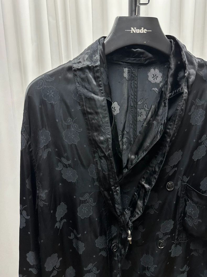 Dries Van Noten Dries Van Noten Silk-like coat Size US M / EU 48-50 / 2 - 2 Thumbnail