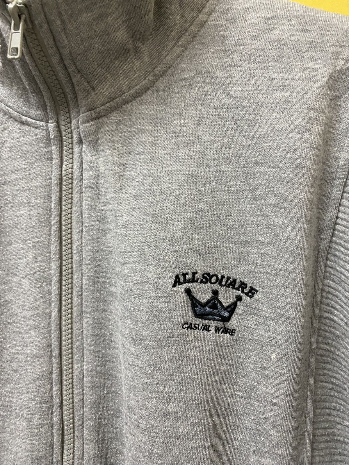 The Unbranded Brand All Square Sweater Zipper Gray Colour Size US M / EU 48-50 / 2 - 3 Thumbnail