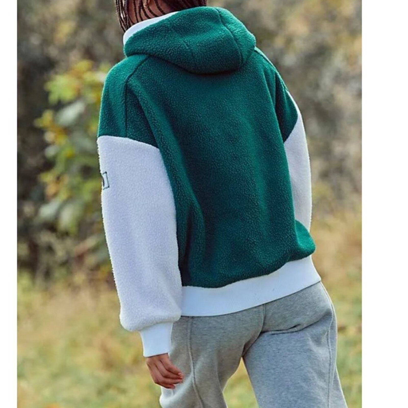Free People NWT Free People Hit The Slopes Hoodie in Evergreen Combo Size S / US 4 / IT 40 - 3 Thumbnail
