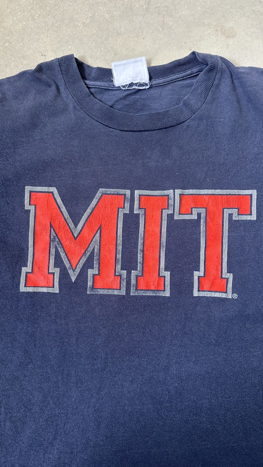 Vintage VINTAGE MIT COLLEGIATE TEE Size US M / EU 48-50 / 2 - 2 Thumbnail