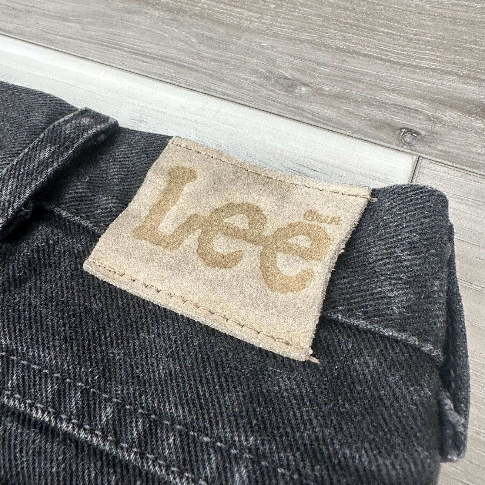 Lee Vintage Lee Union Made USA Washed Black Jeans Mens 36x34 Size US 36 / EU 52 - 11 Thumbnail