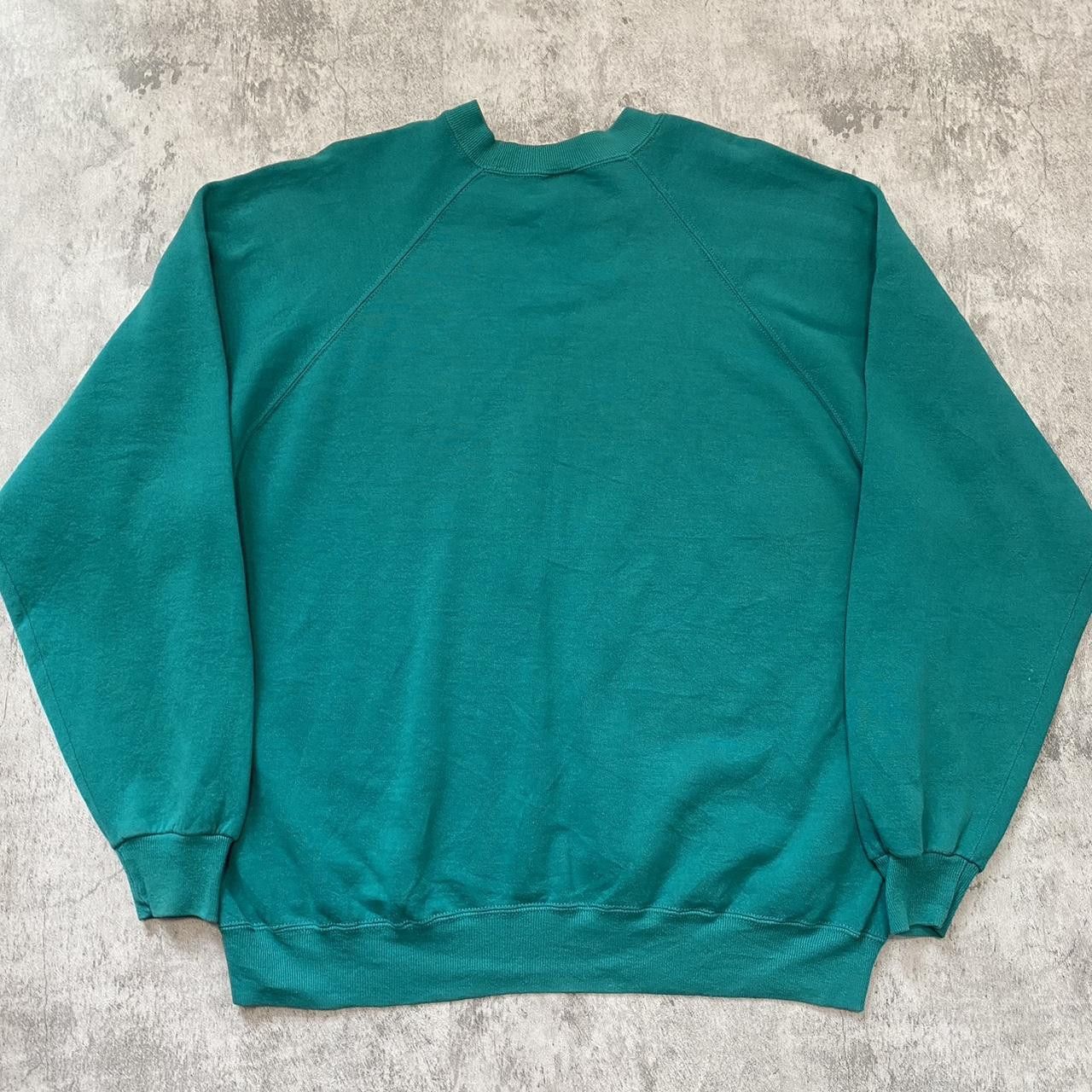 Jerzees Jerzees Teal green crewneck sweatshirt Size US M / EU 48-50 / 2 - 2 Thumbnail
