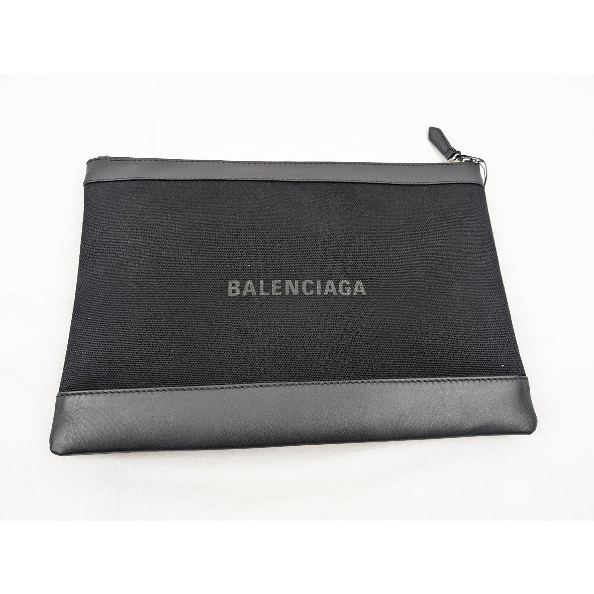 Balenciaga o1rshd1 Size: OS / Toile De Coton Navy Money Clip Case Noir Size ONE SIZE - 2 Thumbnail