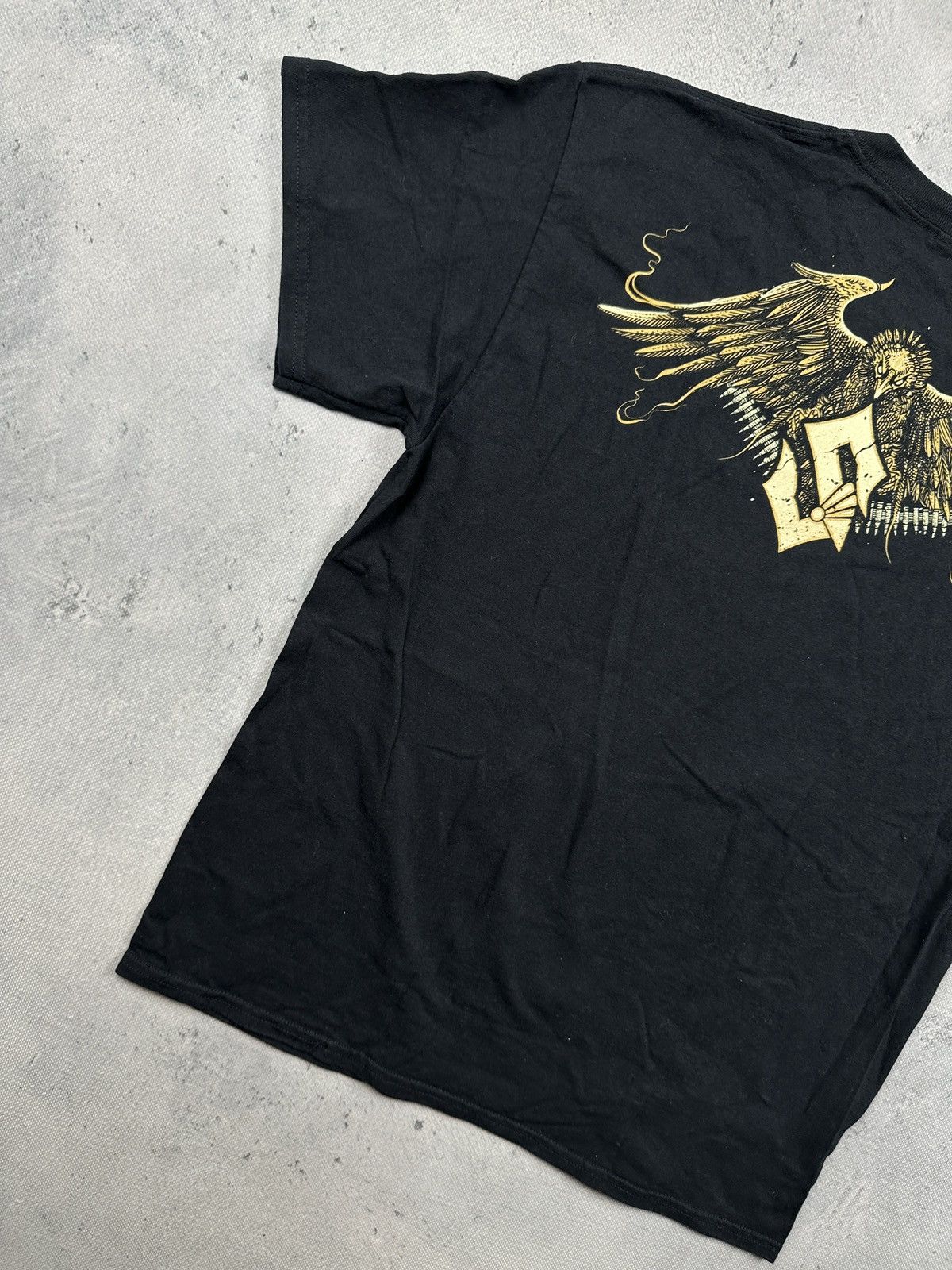 Band Tees Vintage Sabaton Band Tee Y2K Metal Goth Graphic T Shirt 00s Size US M / EU 48-50 / 2 - 6 Thumbnail