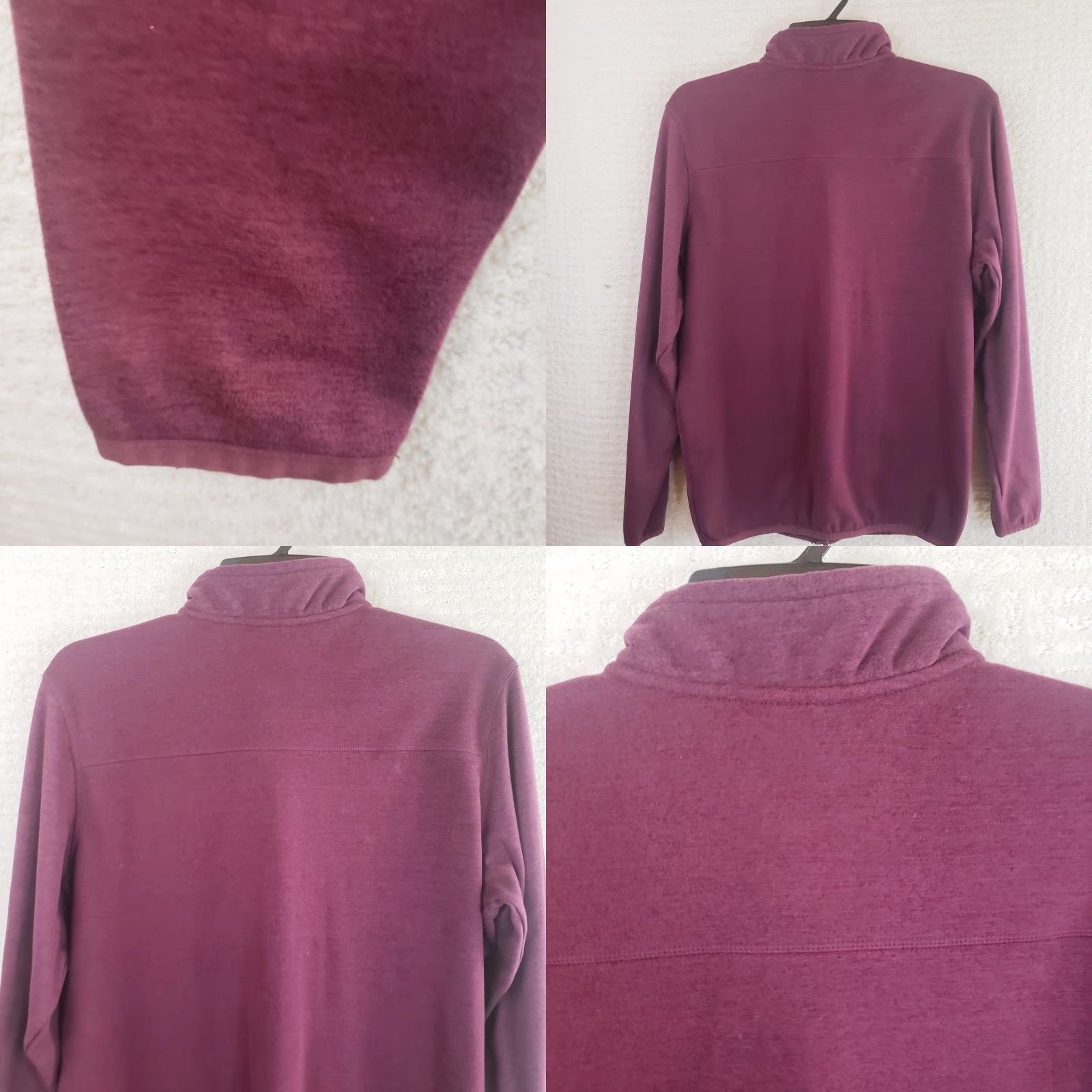 Avalanche Avalanche Jacket Full Zip Stand-Up Collar Pockets Maroon M Mens Regular Fit Size US M / EU 48-50 / 2 - 8 Thumbnail