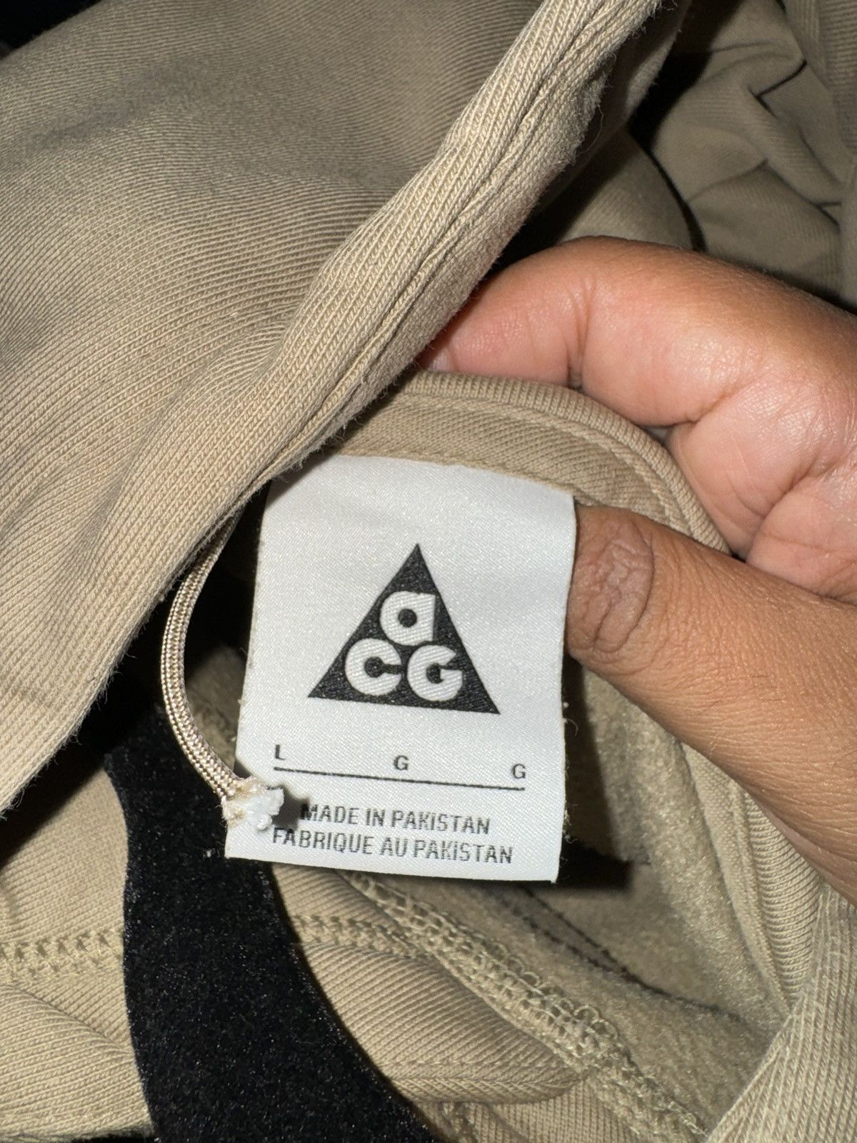 Nike × Nike ACG Nike ACG Beige Heavy Sweatshirt Size US L / EU 52-54 / 3 - 8 Thumbnail