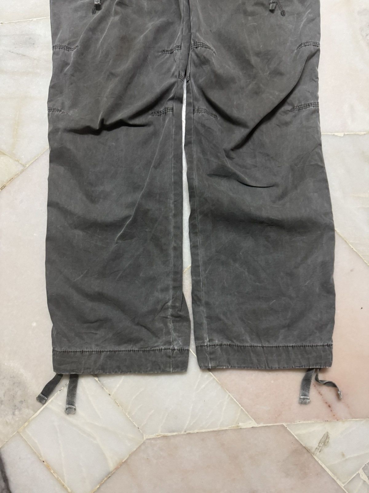 Uniqlo 💥VINTAGE 90s UNIQLO FAFED ZIPPER WORKWEAR THRASHED CARGO Size US 38 / EU 54 - 8 Thumbnail