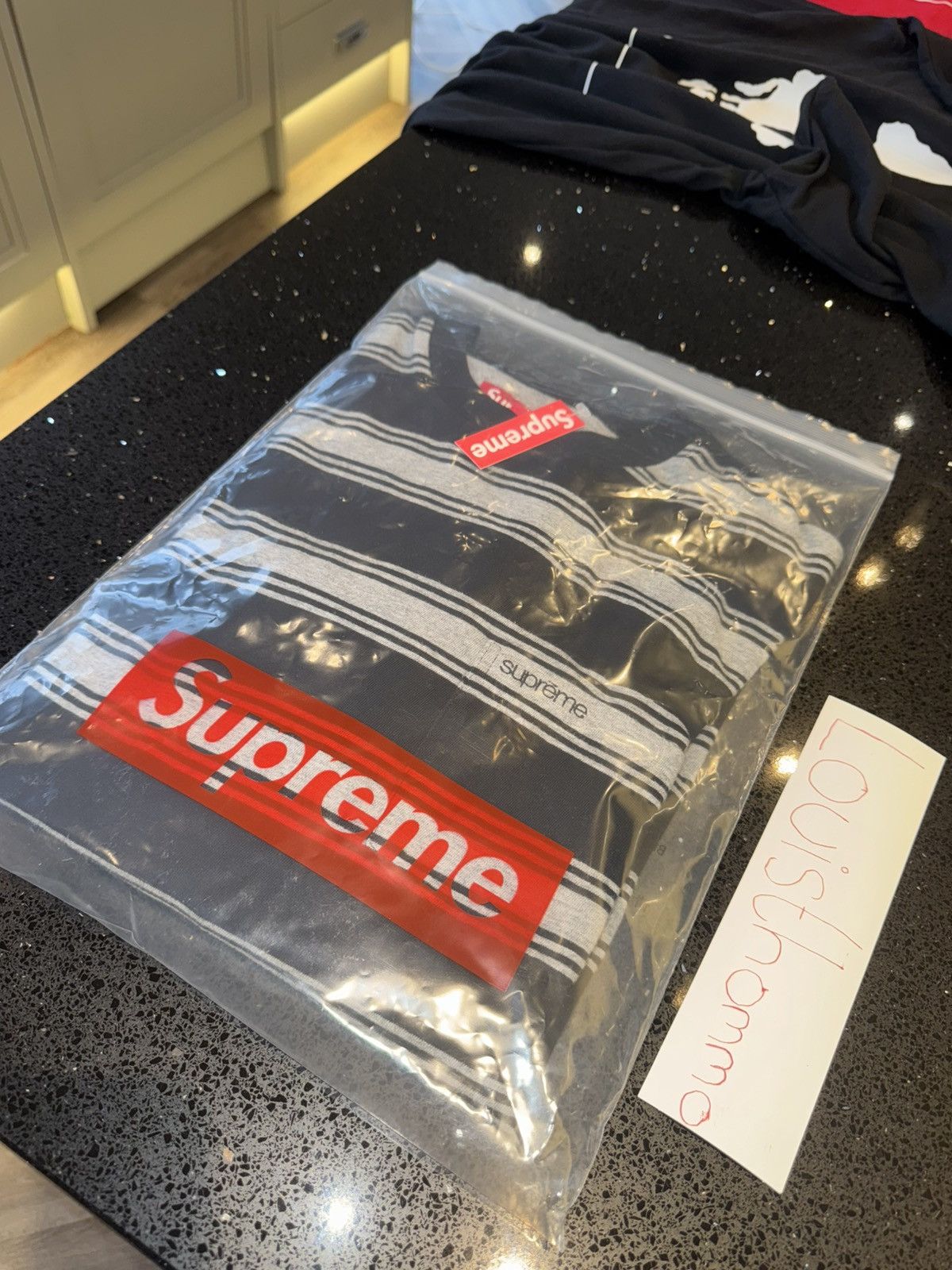 Supreme Supreme fw25 Stripe Pocket L/S Top Size US S / EU 44-46 / 1 - 5 Thumbnail