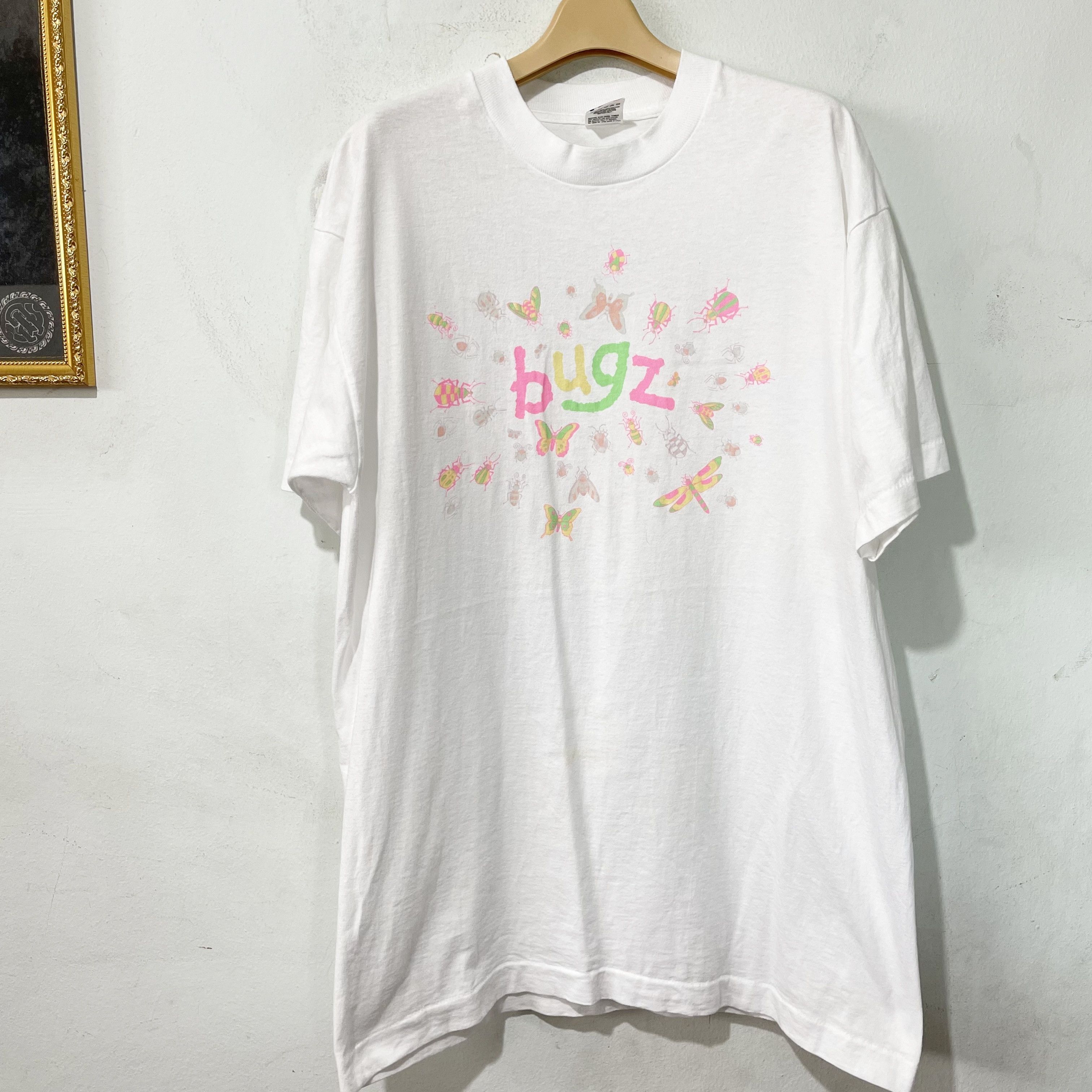 Vintage Vintage 90s Bugz Insect T-Shirt Size US L / EU 52-54 / 3 - 1 Thumbnail