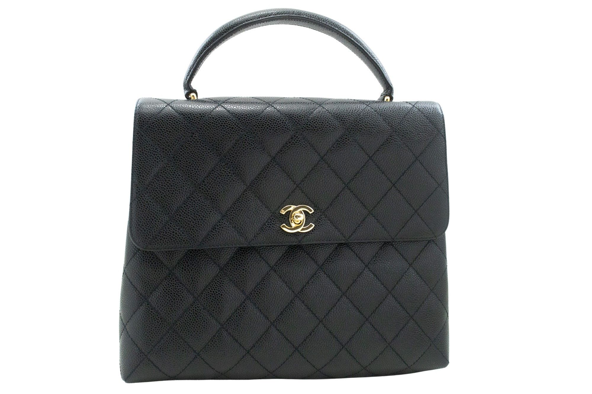 Chanel Black Leather Shoulder Bag (Pre-Owned) Size ONE SIZE - 1 Thumbnail