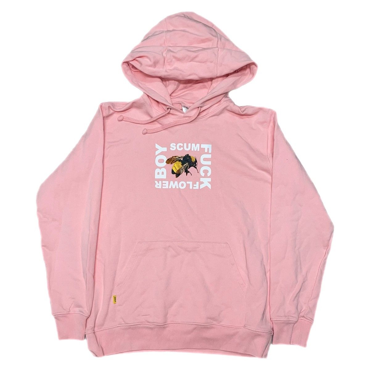 Scum pink top hoodie