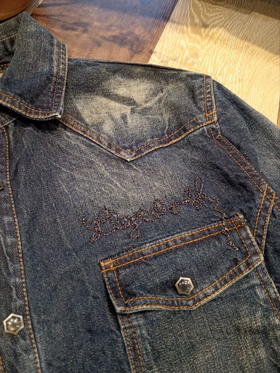 semanticdesign SEMANTIC DESIGN JAPAN PAINTER DENIM SHIRT - SIZE L Size US L / EU 52-54 / 3 - 6 Thumbnail