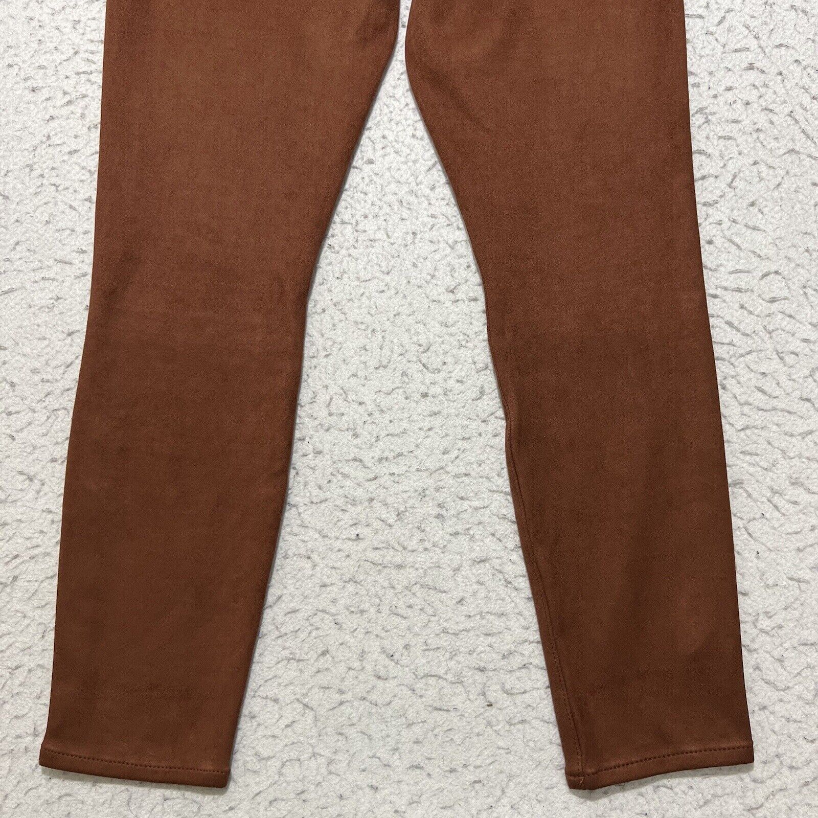 7 For All Mankind 7 For All Mankind Suede Ankle Mid Rise Skinny Stretch Pants Size 31" - 9 Thumbnail