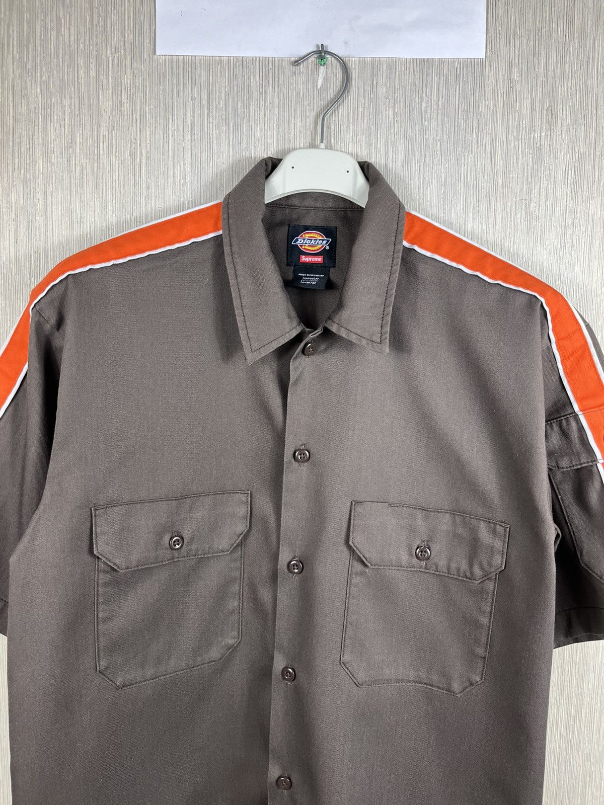 Dickies × Supreme Supreme x Dickies SS22 work stripe shirt multipocket button Size US M / EU 48-50 / 2 - 3 Thumbnail