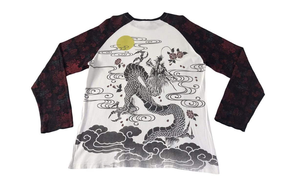 Japanese Brand × Vintage Vintage Generate JapaneseBrand Graphic Big Logo Dragon Shirt Size US L / EU 52-54 / 3 - 2 Thumbnail
