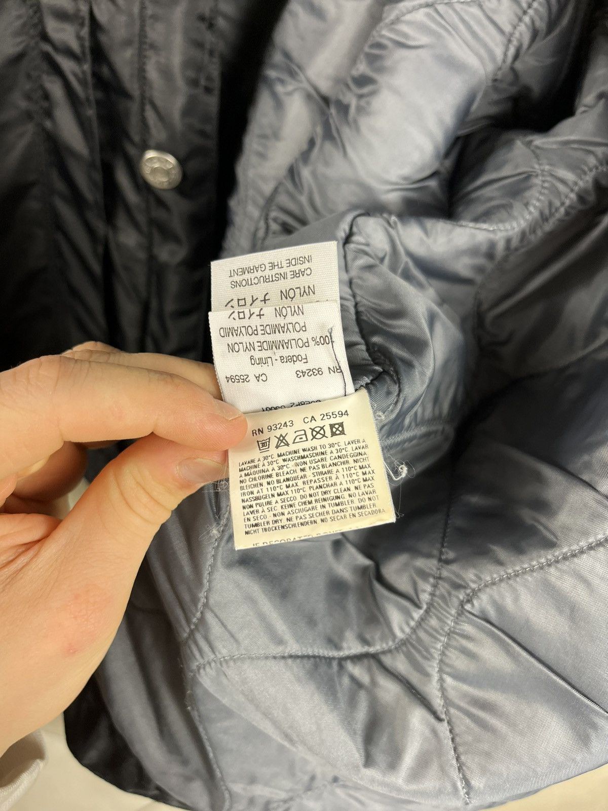 Diesel Vintage 90s Diesel Denver jacket workwear nylon leather boxy Size US XXL / EU 58 / 5 - 23 Thumbnail