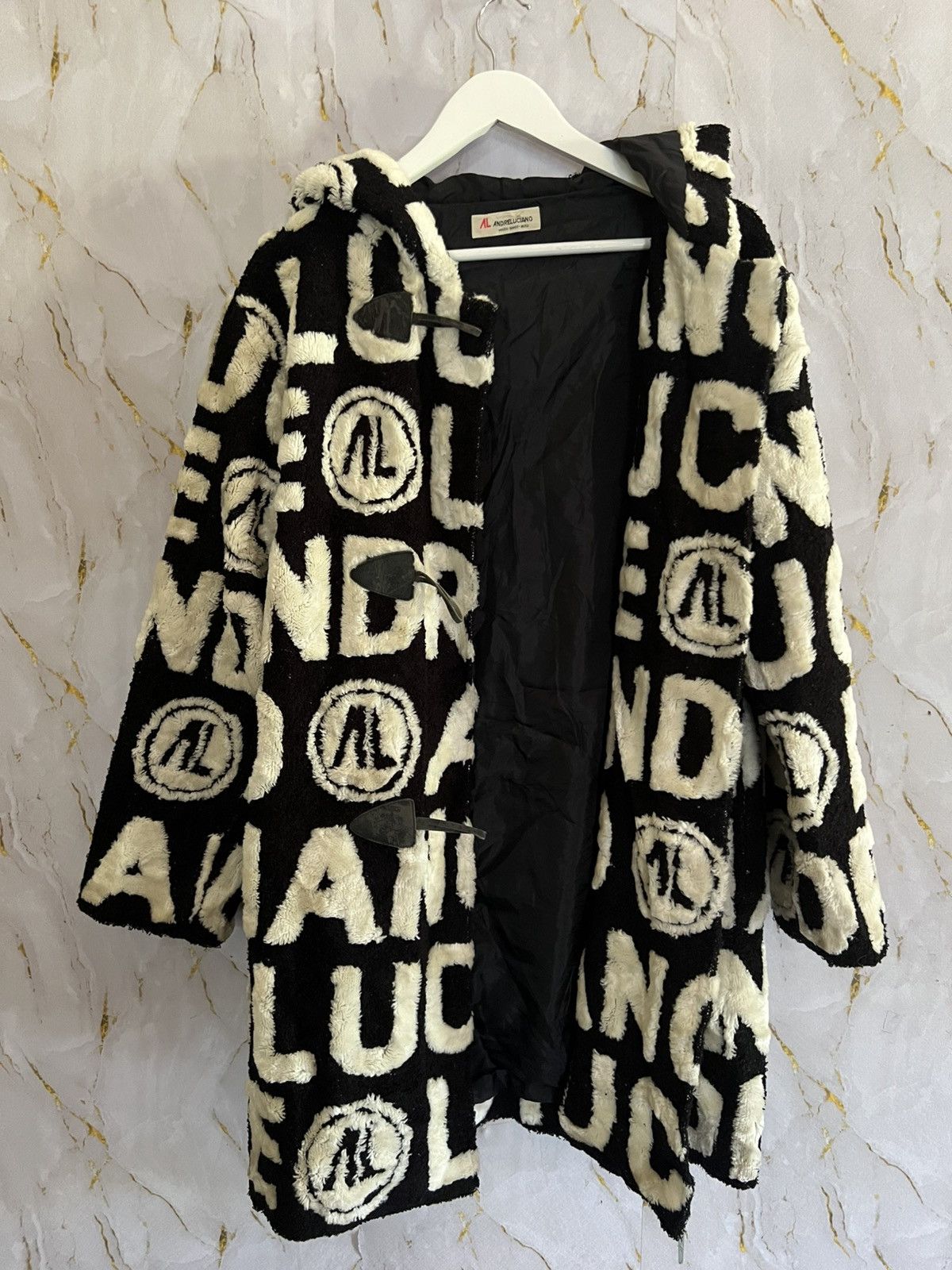 Andreluciano Andreluciano Jacket – Bold Full Logo Embroidery – Size L Size US L / EU 52-54 / 3 - 3 Thumbnail