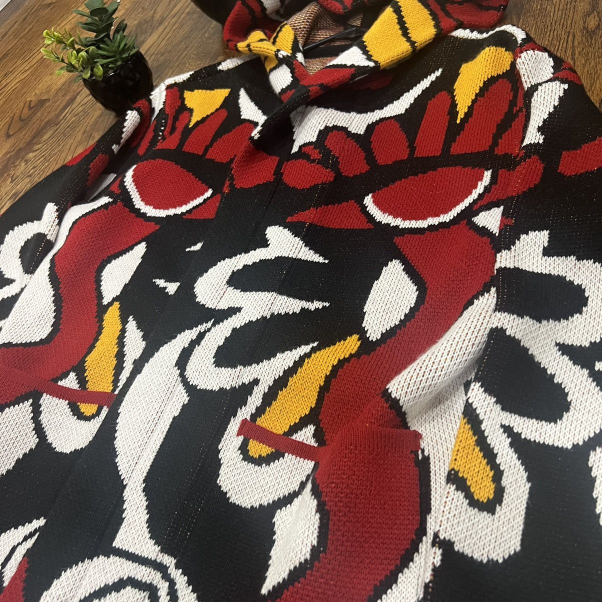 Other ROKU STUDIOS “ABSTRACT EYES” ZIP UP HOODIE Size US M / EU 48-50 / 2 - 4 Thumbnail