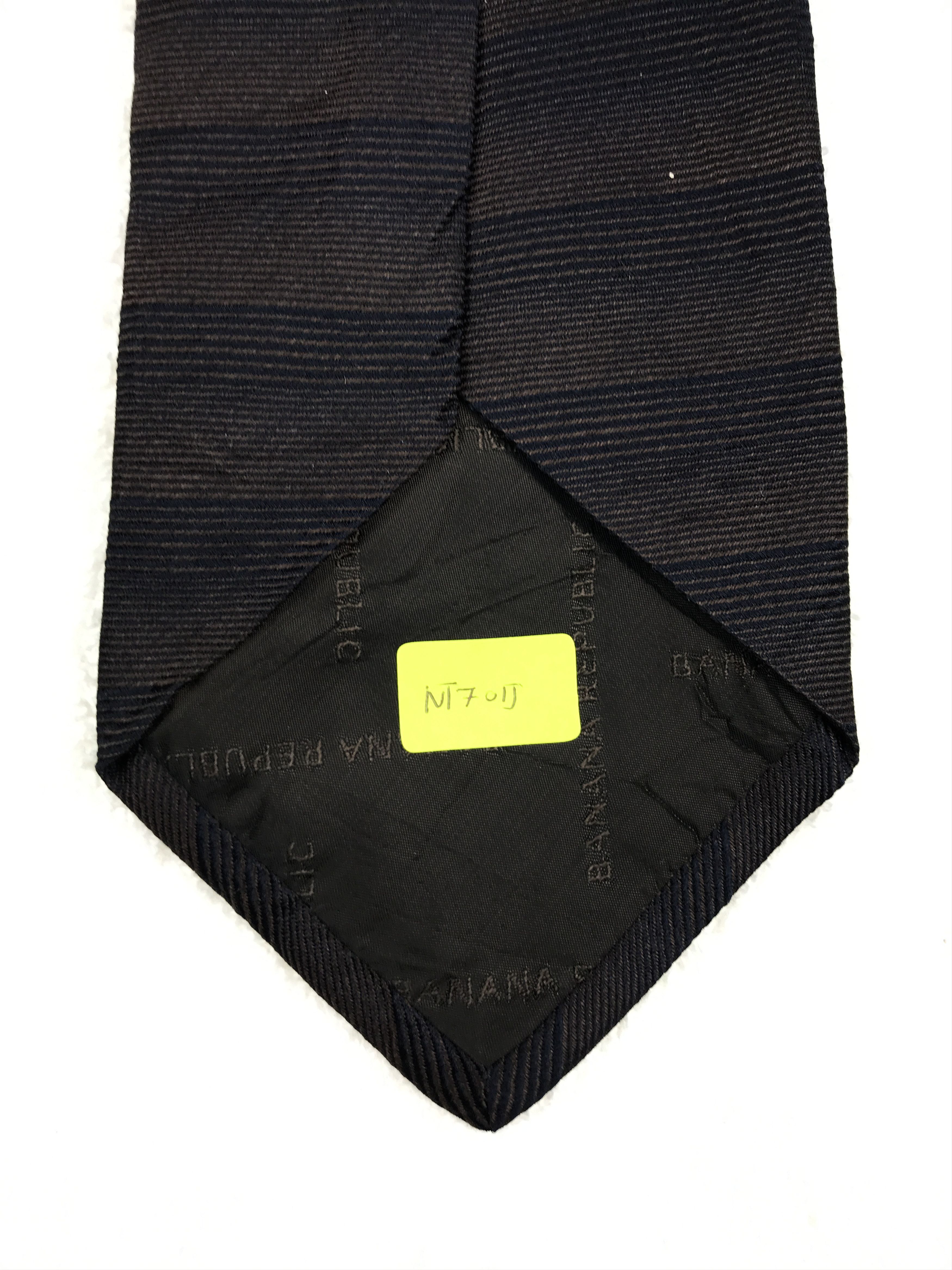 Banana Republic × Vintage Vintage Banana Republic Silk Necktie Size ONE SIZE - 9 Thumbnail