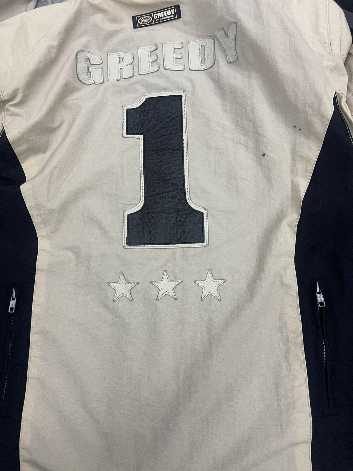 Greedy Genius Vintage Greedy S.K.Y. Inc Motorcycle Racing Jacket Size US L / EU 52-54 / 3 - 10 Thumbnail