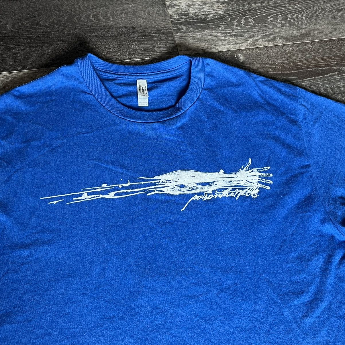 Band Tees Poison the Well Hand Blue Band Tee Shirt Metalcore Size US L / EU 52-54 / 3 - 3 Thumbnail