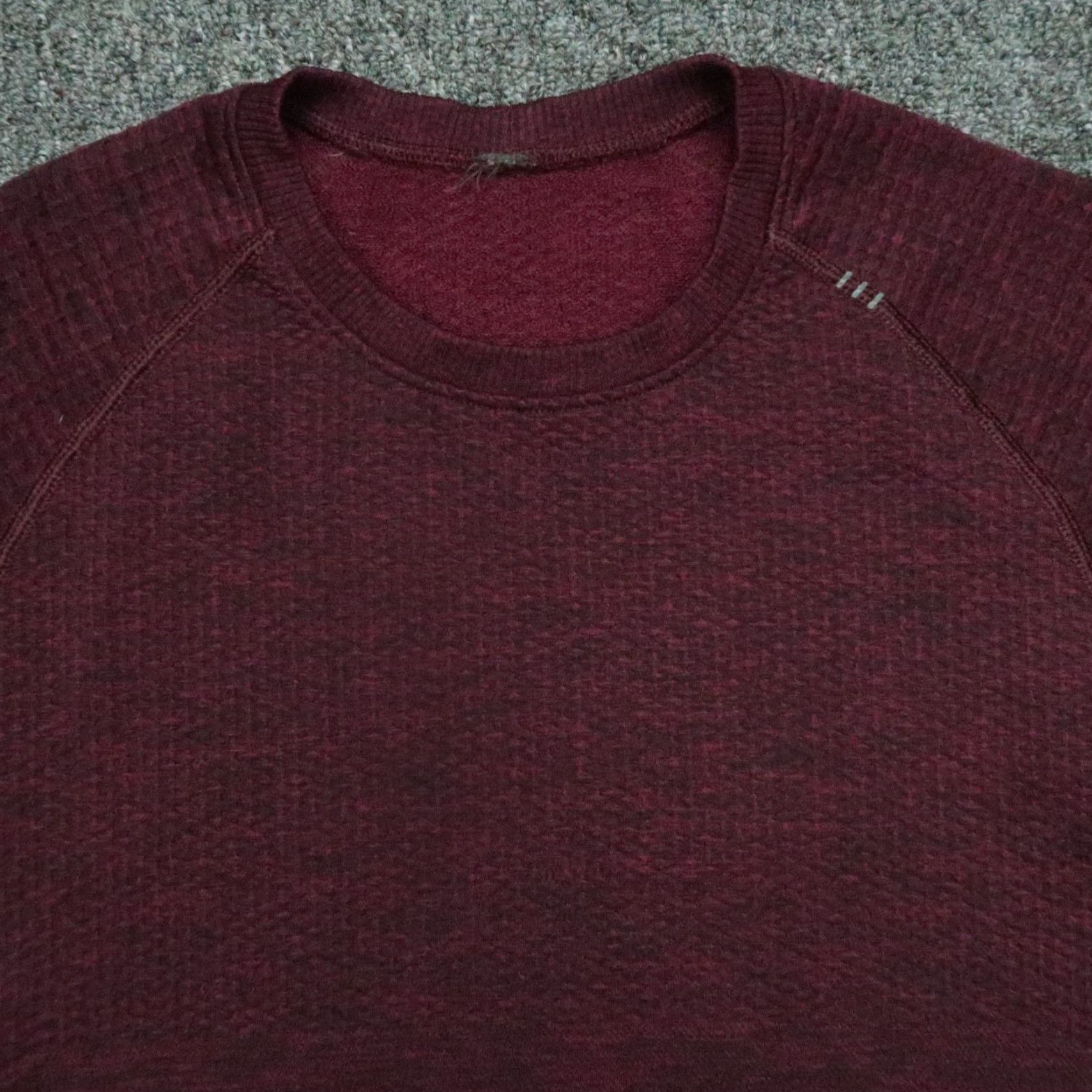 Lululemon Lululemon Pullover Mens Small Red Engineered Warmth Long Sleeve Crew Size US S / EU 44-46 / 1 - 2 Thumbnail