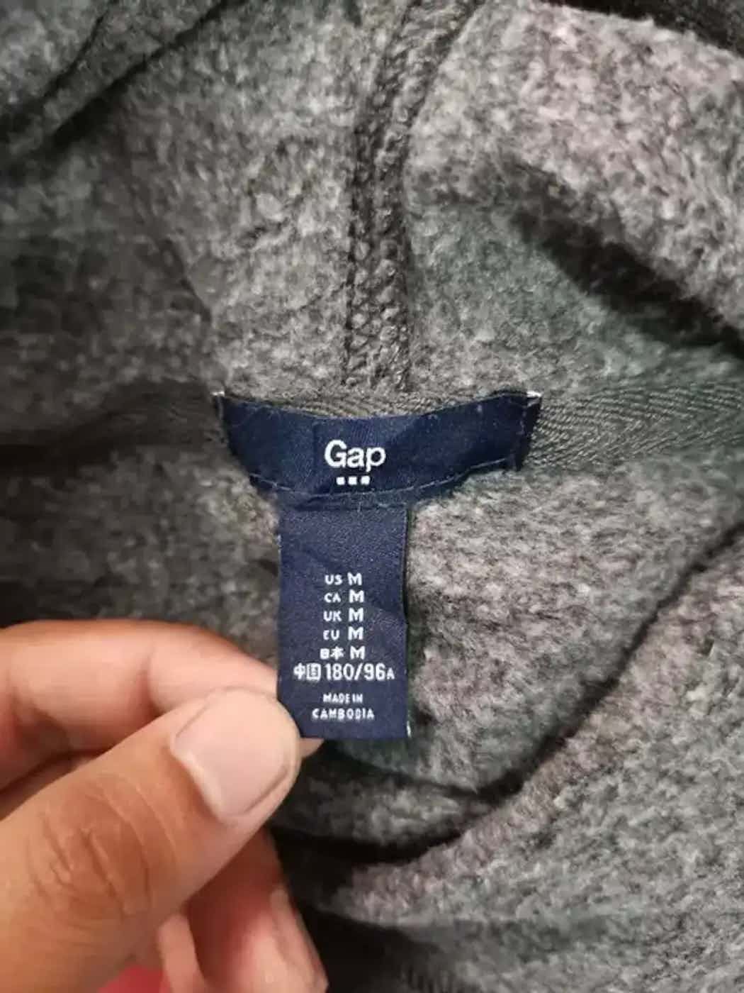 Gap Vintage GAP Big Logo Hoodie Size US M / EU 48-50 / 2 - 3 Thumbnail