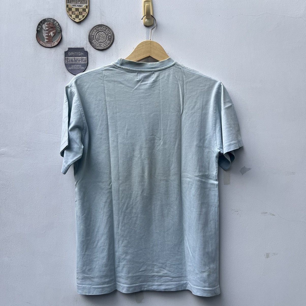 Merc × Other UK Vintage 90s Merc London Tee tshirt light blue mods fit cott Size US M / EU 48-50 / 2 - 12 Thumbnail
