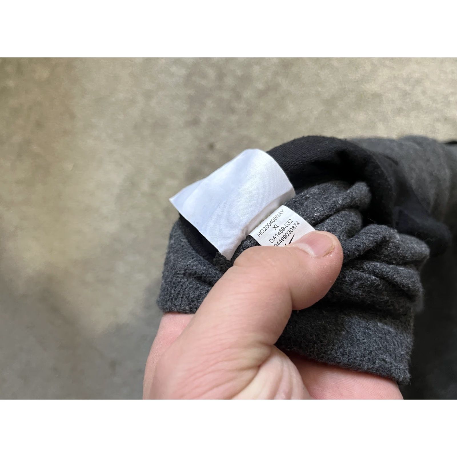 Nike Nike Womens Therma Fleece Jogger Pants XL Gray Polyester Tapered Pockets Activewear DA1459-032 Mens? Size 40" / US 18 - 6 Thumbnail