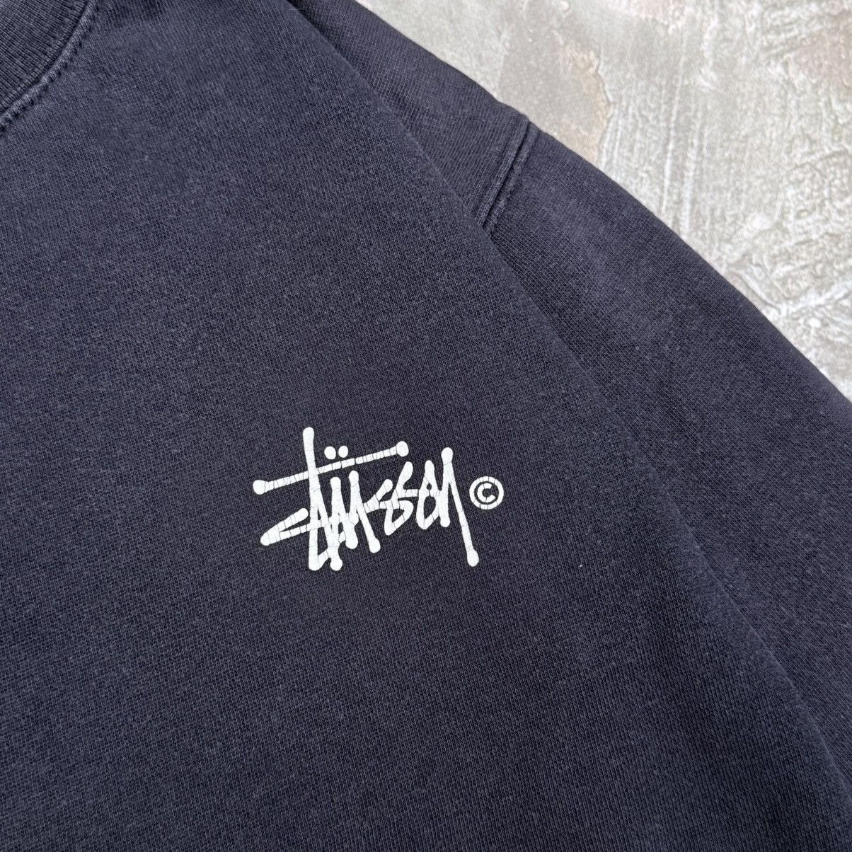 Stussy 2000s Stussy Vintage Boxy Spell Out Logo Crewneck Sweatshirt Size US L / EU 52-54 / 3 - 6 Thumbnail