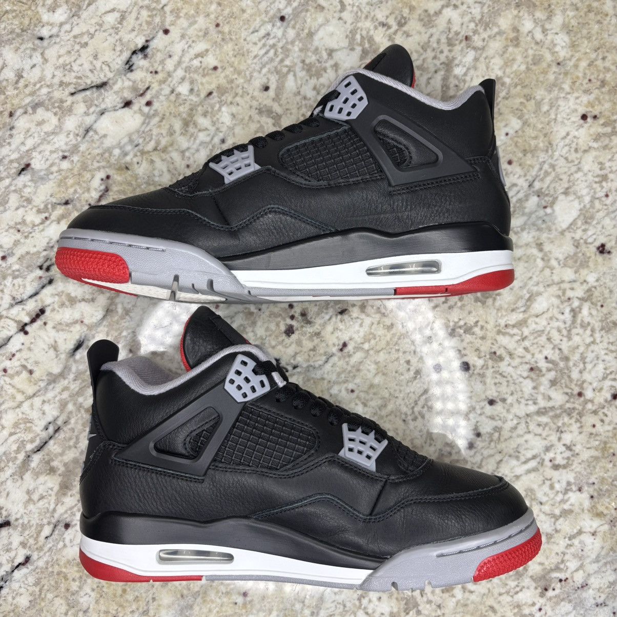 Jordan Brand Size 9 - Jordan 4 Retro Bred Reimagined WORN LIGHTLY W/BOX Size US 9 / EU 42 - 3 Thumbnail