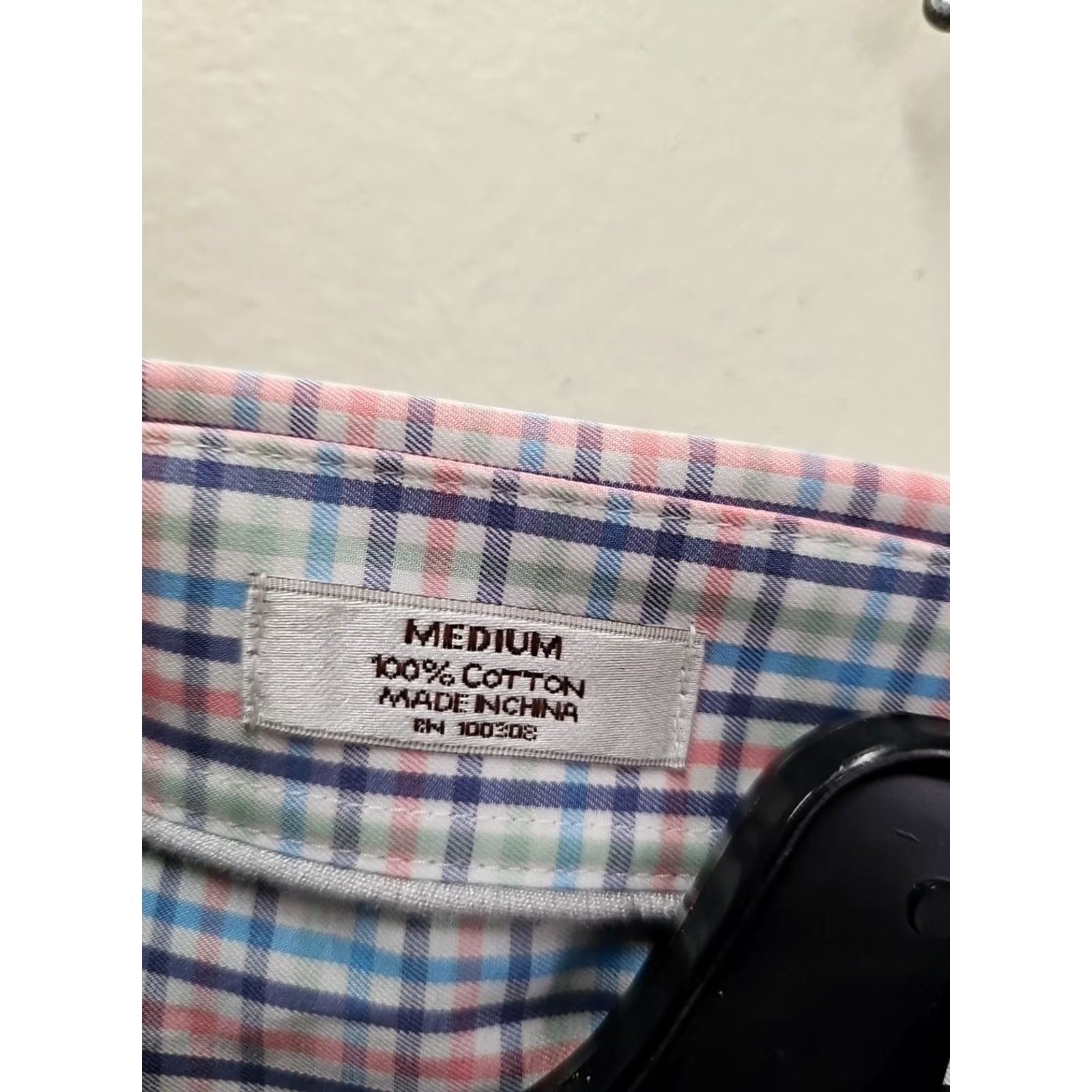 Peter Millar Peter Millar Shirt Mens Size Medium Long Sleeve Button Up Plaid Multicolor Cotton Blend Knit Casual Business Regular Mens Size US M / EU 48-50 / 2 - 3 Thumbnail