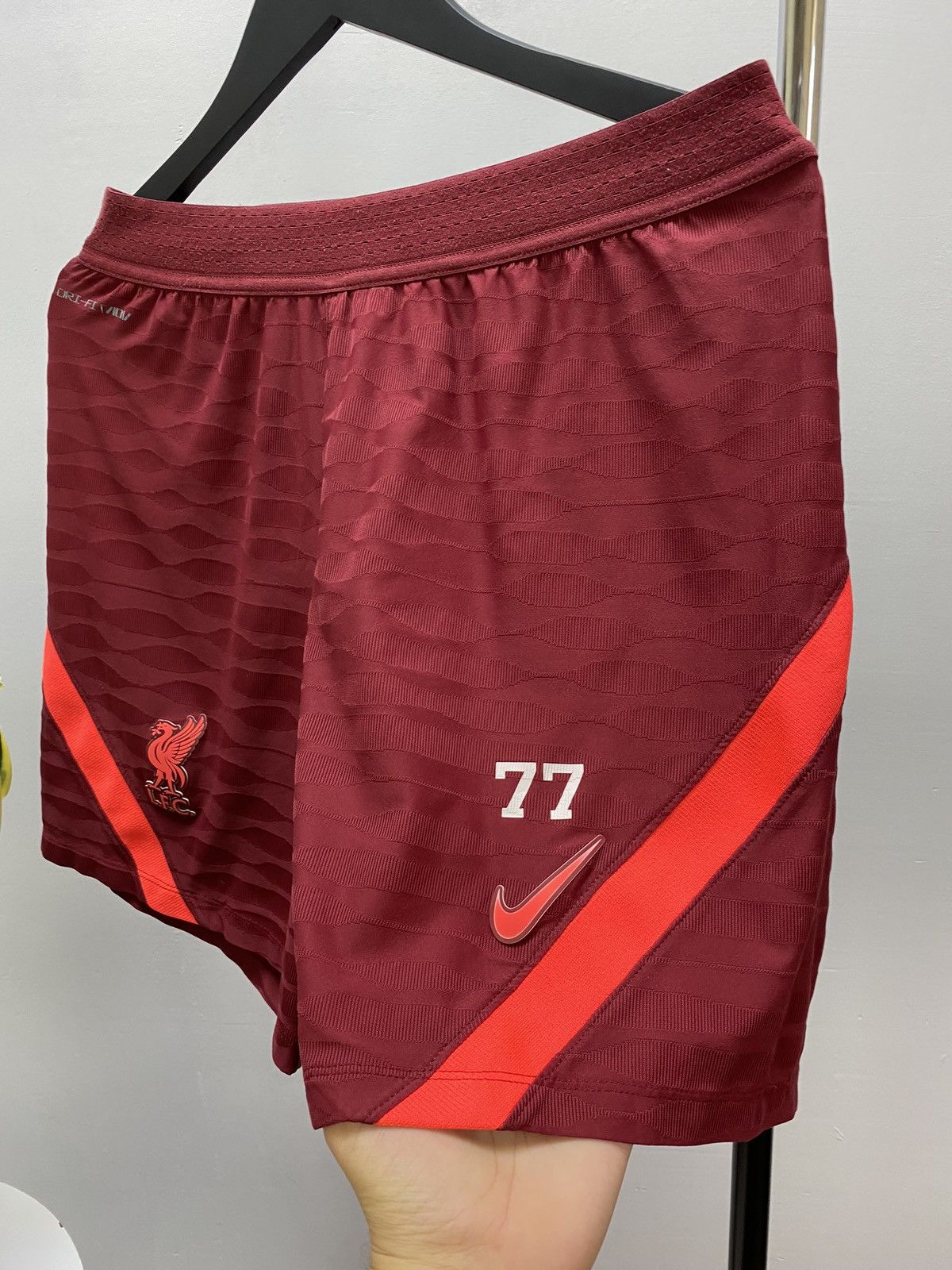 Nike Nike Liverpool 2021 2022 #77 James Norris Match Shorts Size US 34 / EU 50 - 6 Thumbnail