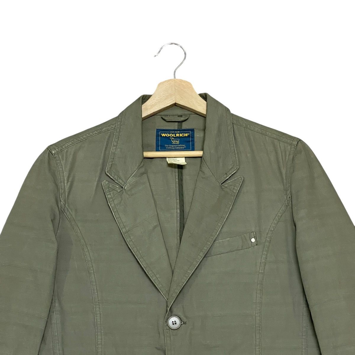 Woolrich Woolen Mills Vintage Woolrich Cargo Pockets Military Field Jacket Size US M / EU 48-50 / 2 - 5 Thumbnail
