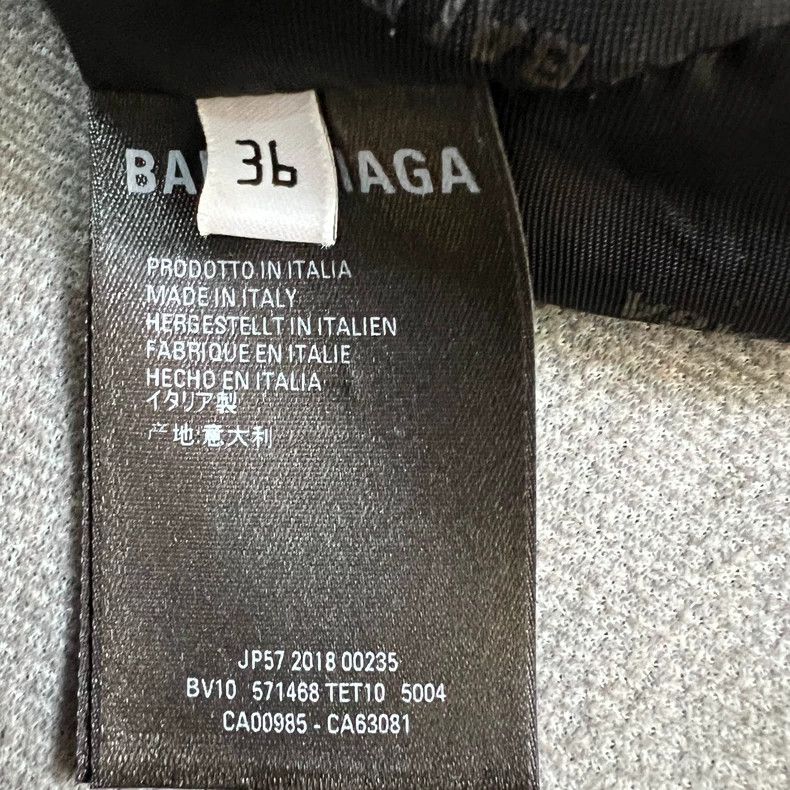 Balenciaga Balenciaga size 36 Navy striped wool shirt jacket Size S / US 4 / IT 40 - 5 Thumbnail