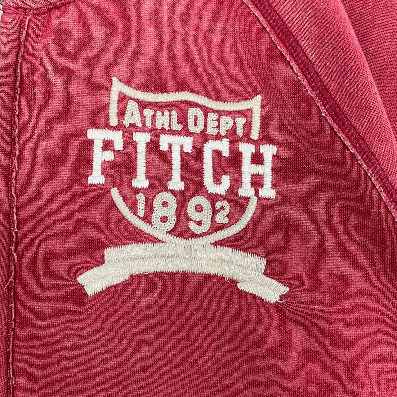 Abercrombie & Fitch Vintage Abercrombie And Fitch Backhit Logo Zipp Sweatshirt Size US L / EU 52-54 / 3 - 6 Thumbnail