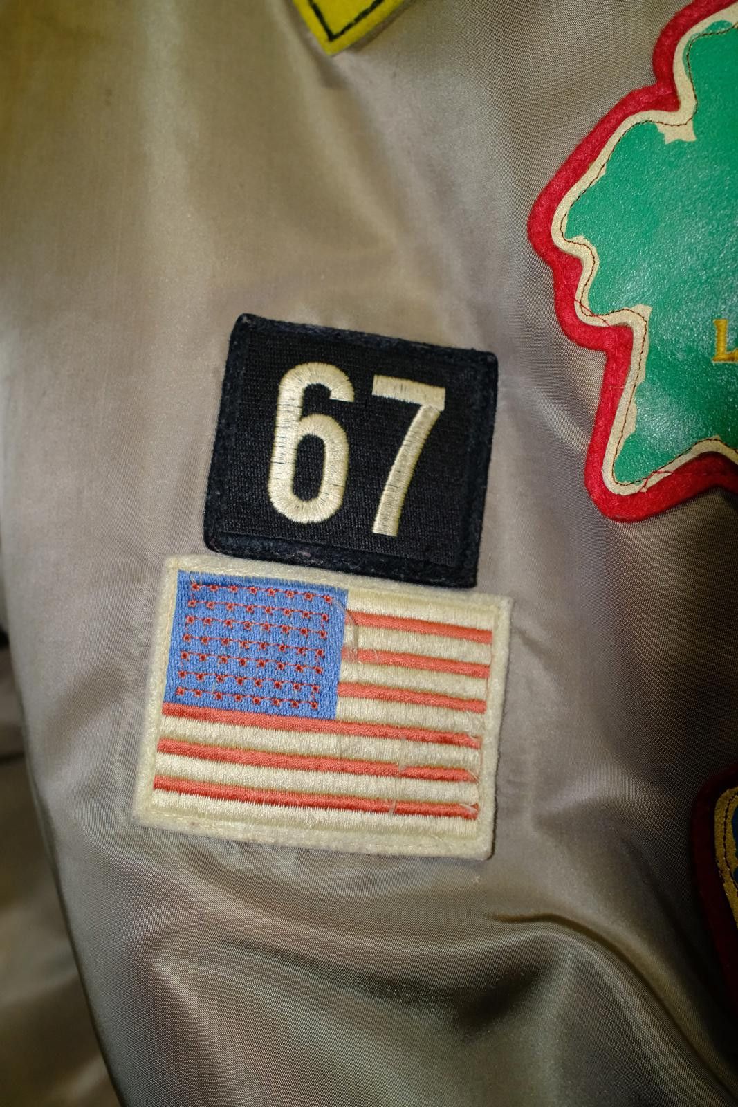 Avirex 68' Avirex VF-117 Privateers MA-1 Flight Jacket Size L / US 10 / IT 46 - 9 Thumbnail