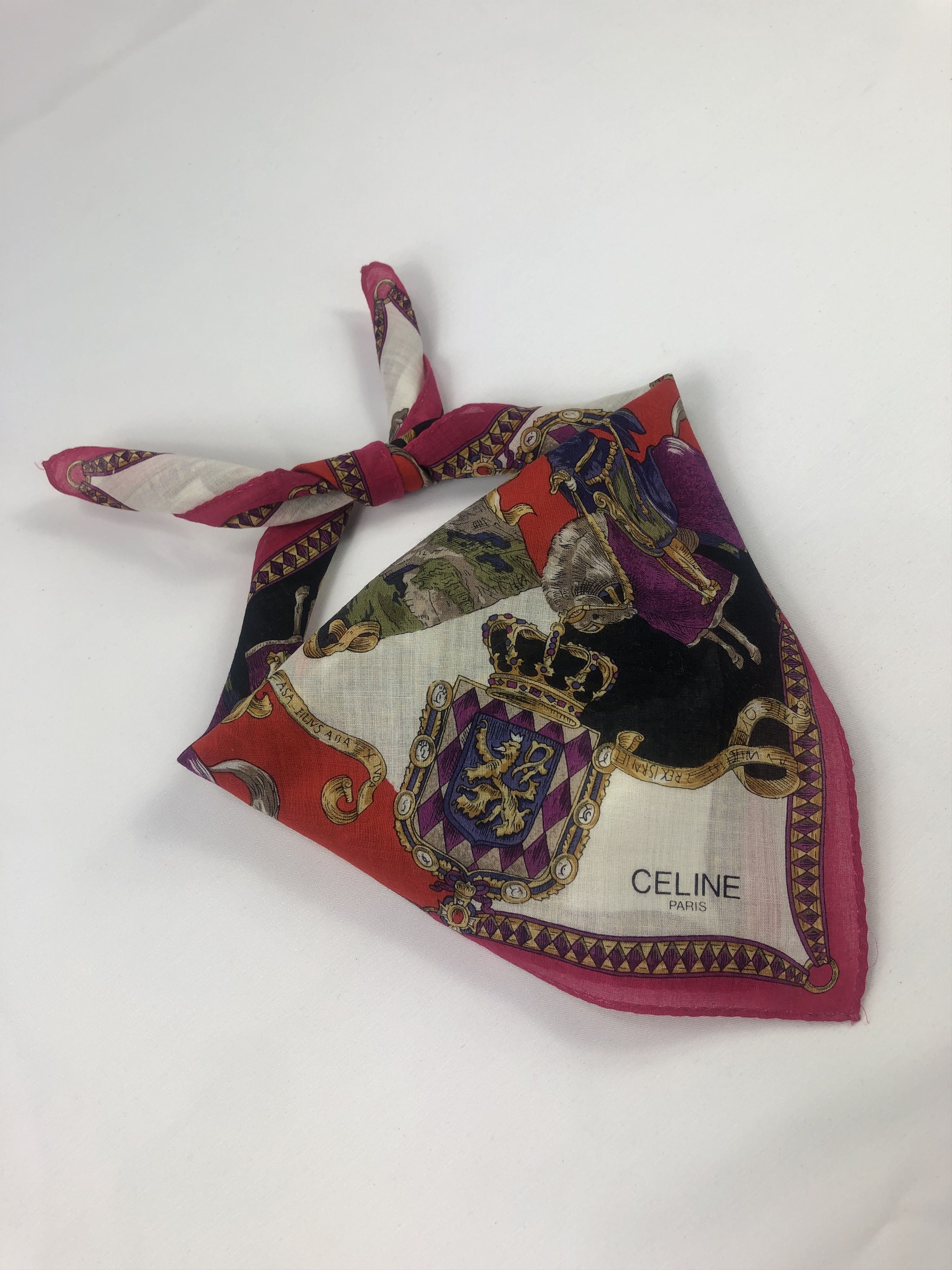 Celine Celine Handkerchief / Bandana / Neckerchief Size ONE SIZE - 2 Thumbnail