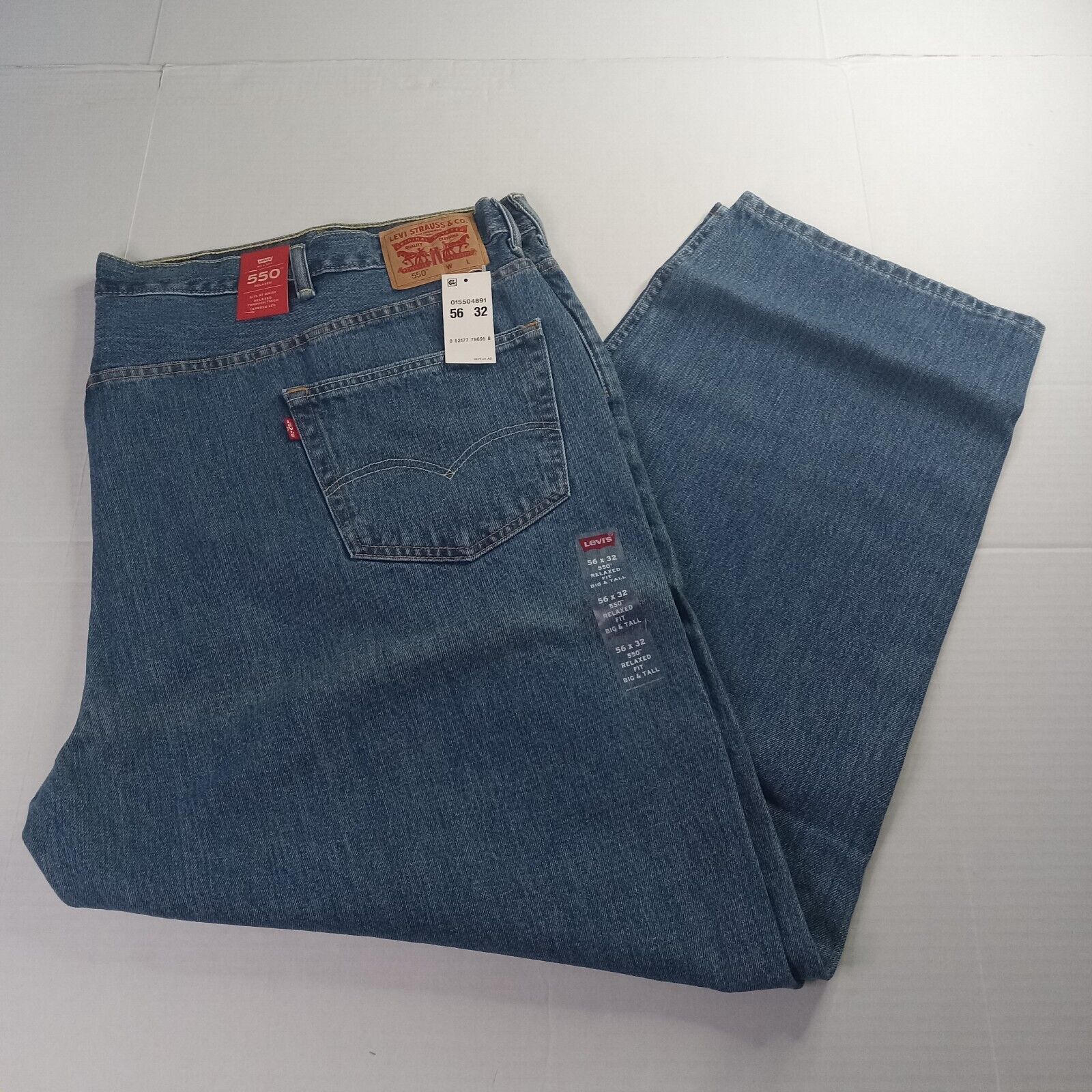 Levi's Levi's 550 Relaxed Jeans Men’s Size 56x32 Blue Loose Tapered Size US 44 / EU 60 - 1 Thumbnail