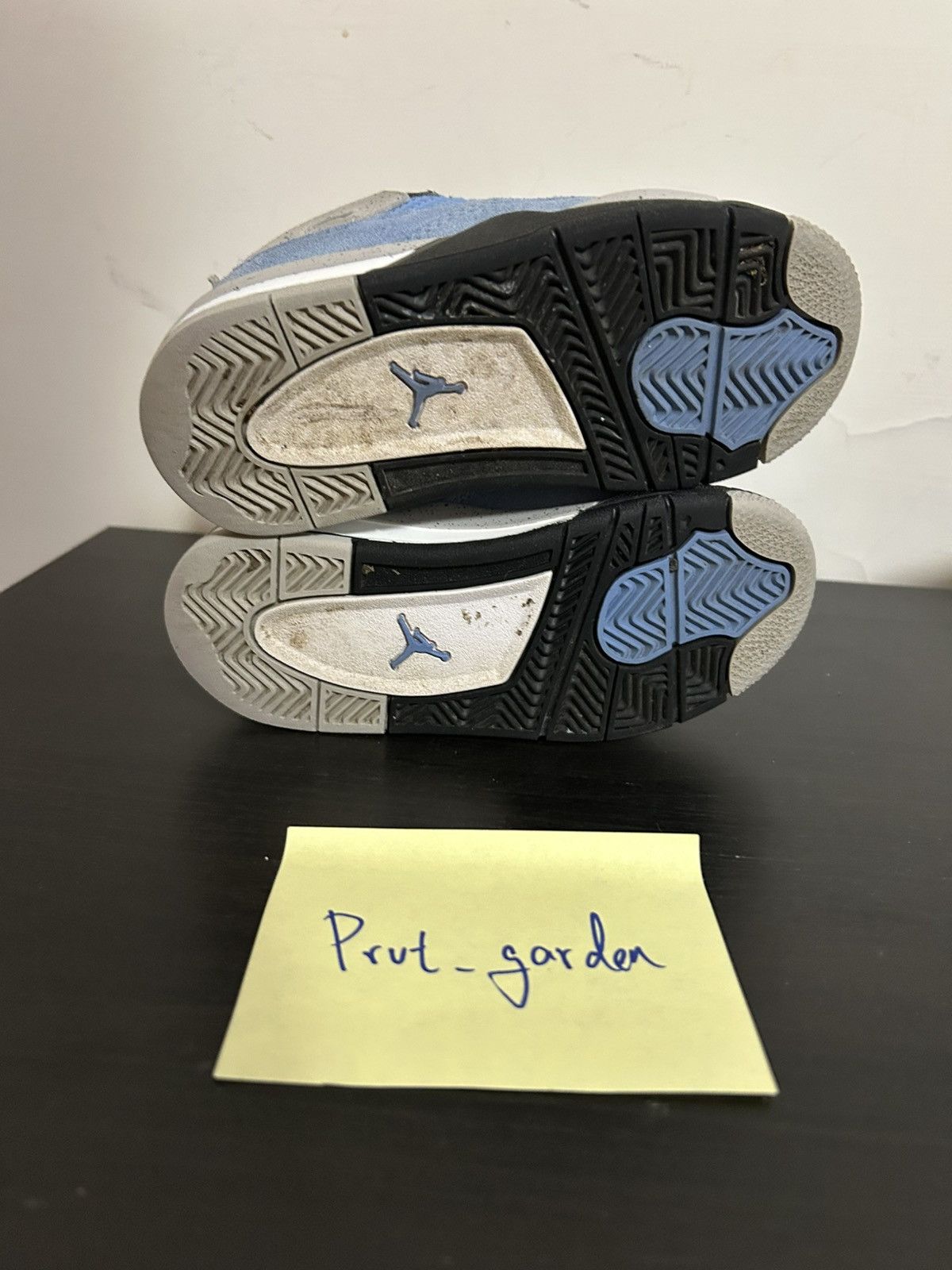 Nike (Kids) Nike Jordan 4 University Blue TD 10C Size US 10 / EU 43 - 7 Thumbnail