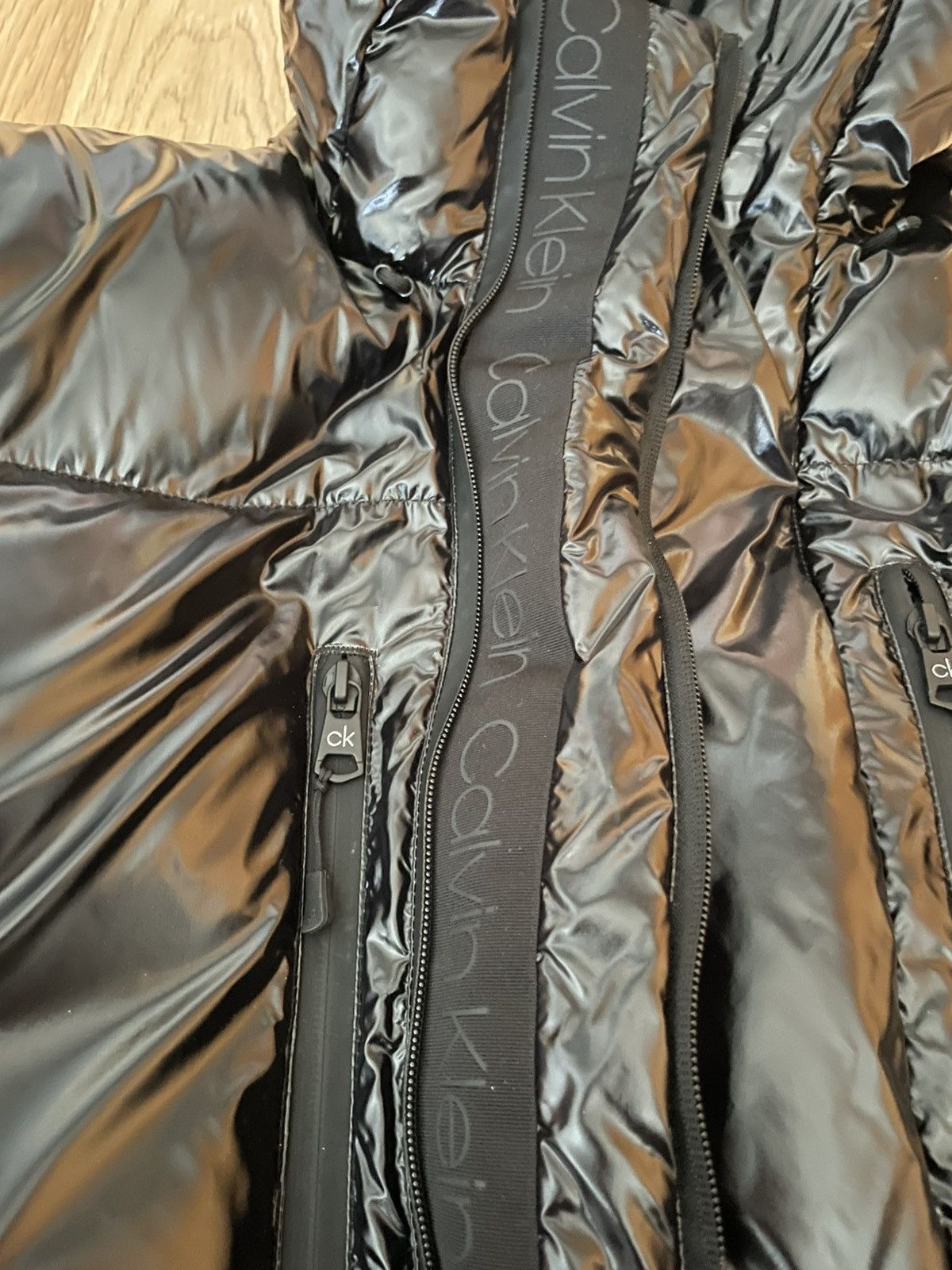 Calvin Klein Calvin Klein High Shine Down Puffer Jacket – Size S Size US S / EU 44-46 / 1 - 8 Thumbnail